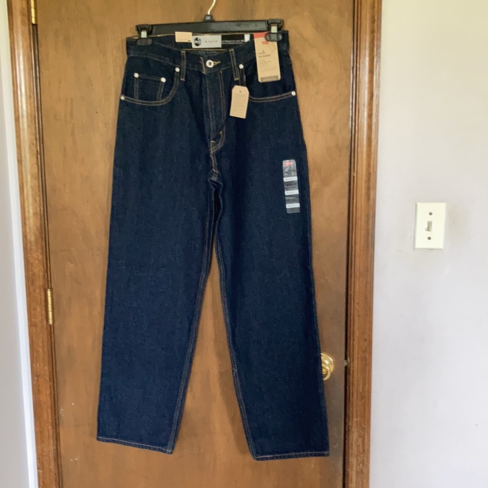 Relist7/20 Levi’s 94 baggy midrise straight leg jean cotton retro 27 or 30 - Picture 12 of 17